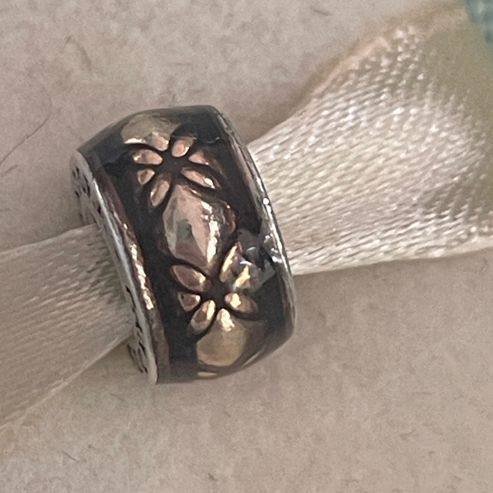 Pandora enamel retired spacer bead
